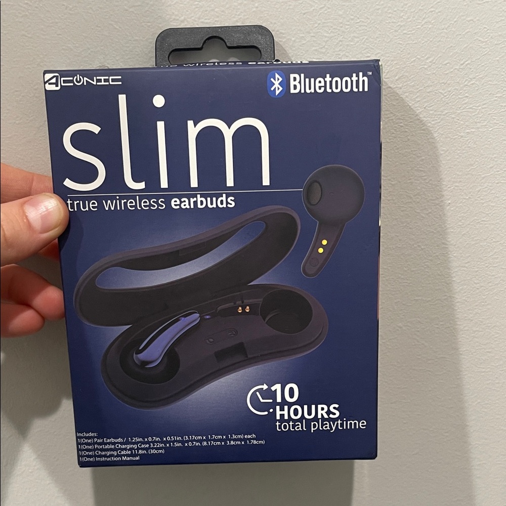 NWT 4conic Slim True Wireless Earbuds - Picture 6 of 7